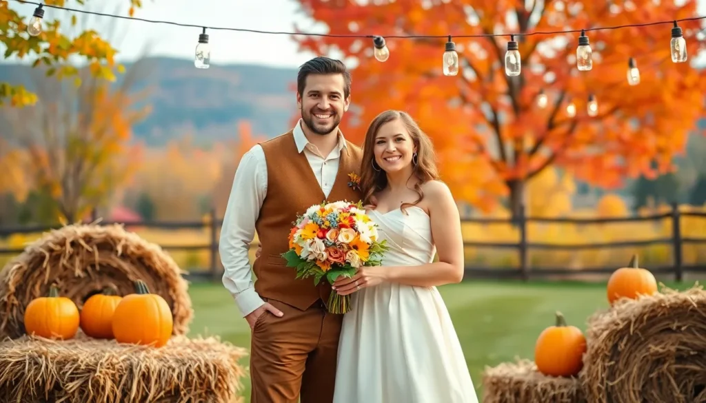 rustic fall wedding ideas on a budget