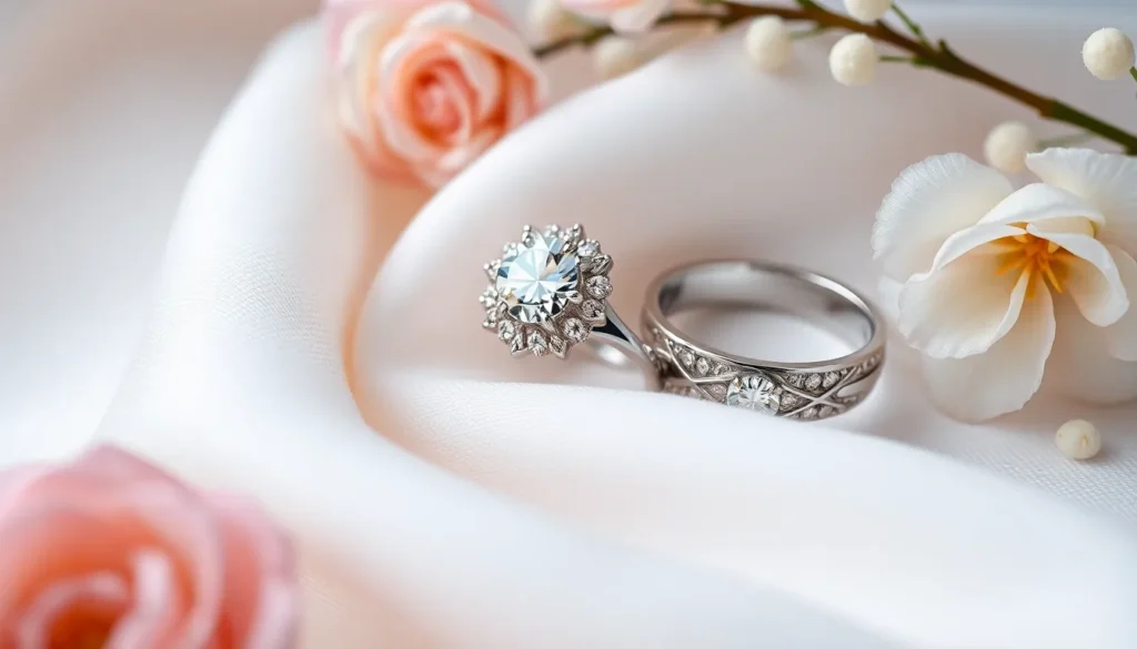 bridal sets rings