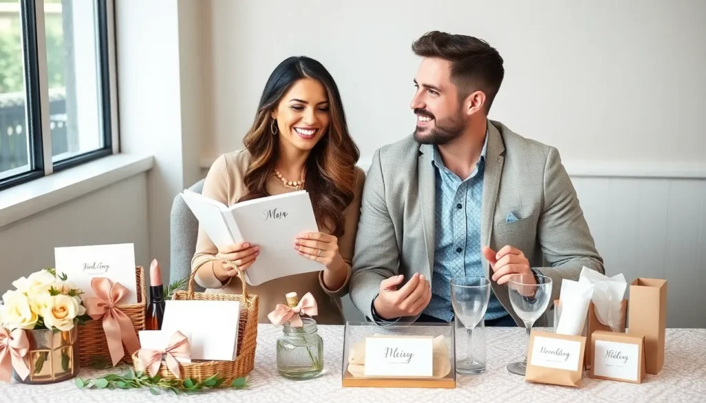 wedding planning gifts
